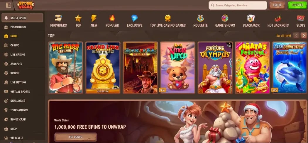 Gambling review site - Stonevegas Casino